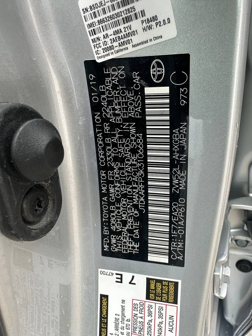 Prius prime 2019