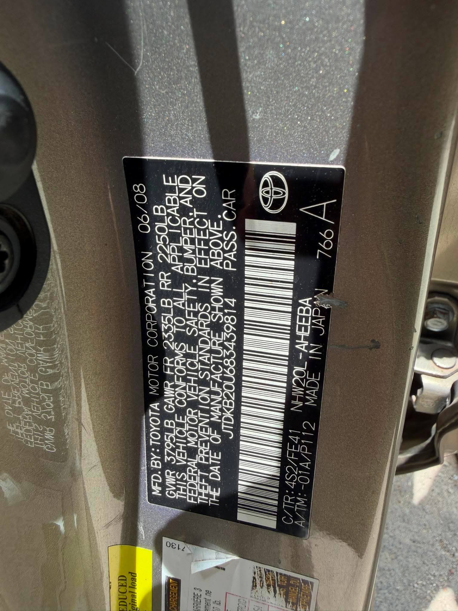 Prius 08 
