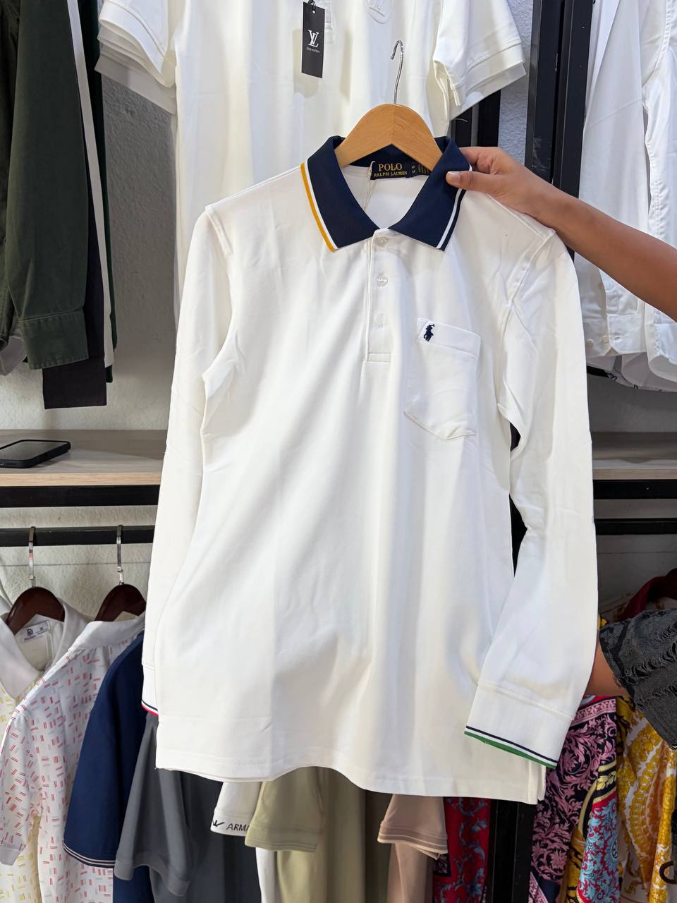 អាវដៃវែង ប្រេន Polo 